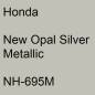 Preview: Honda, New Opal Silver Metallic, NH-695M.